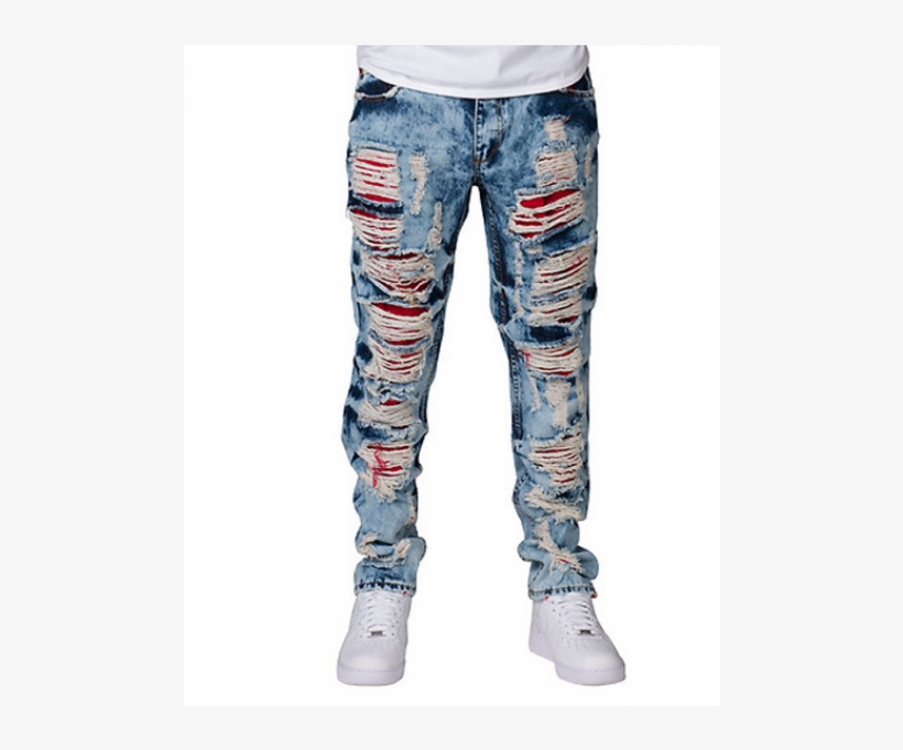 Elite Rip Repair Jeans - Heritage America Jeans, transparent png #7610872
