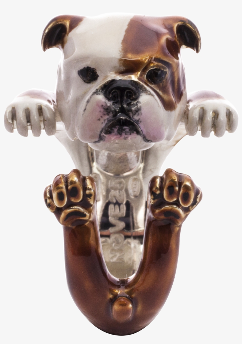 English Bulldog Hug Ring - Olde English Bulldogge, transparent png #7610911
