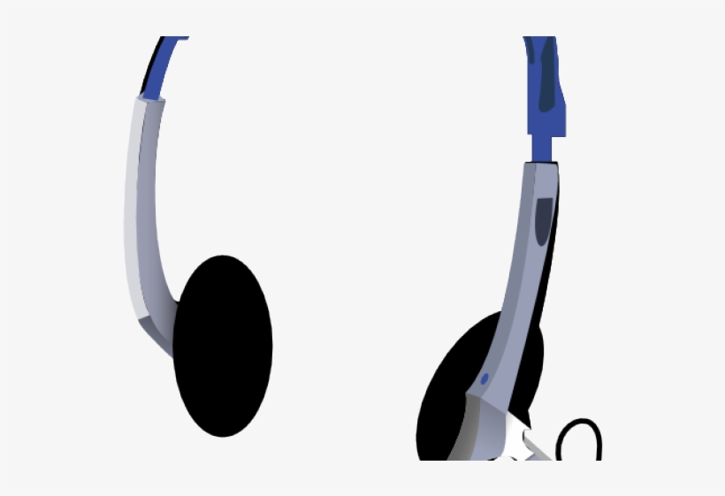 Headphones Clipart Input Device - Headphones Clip Art, transparent png #7610996