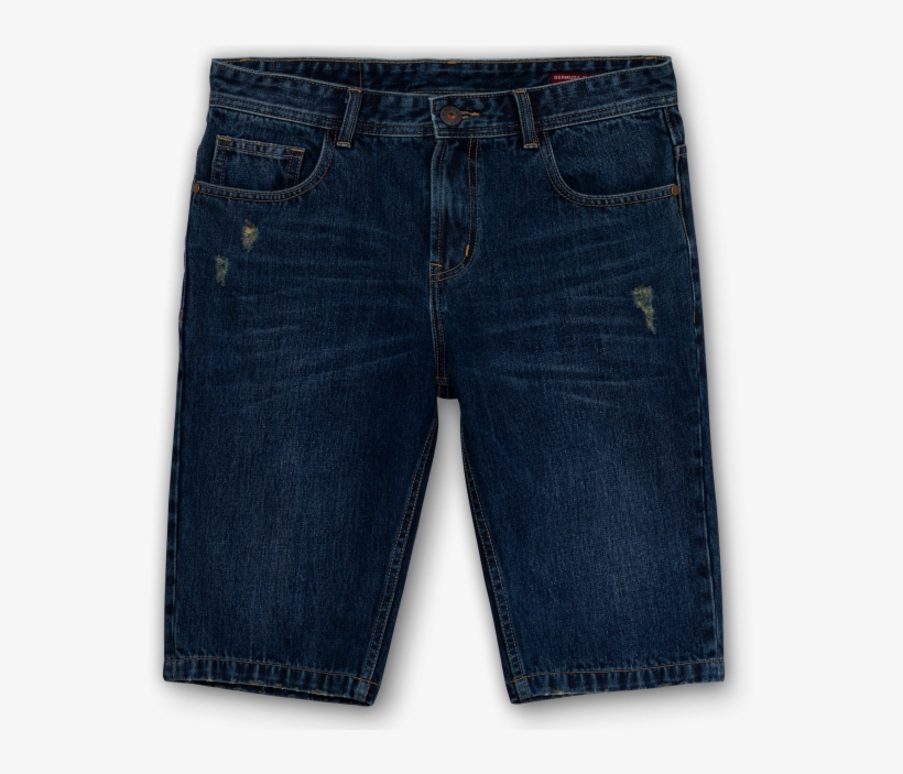 Ripped Short Jeans - Pocket, transparent png #7611131