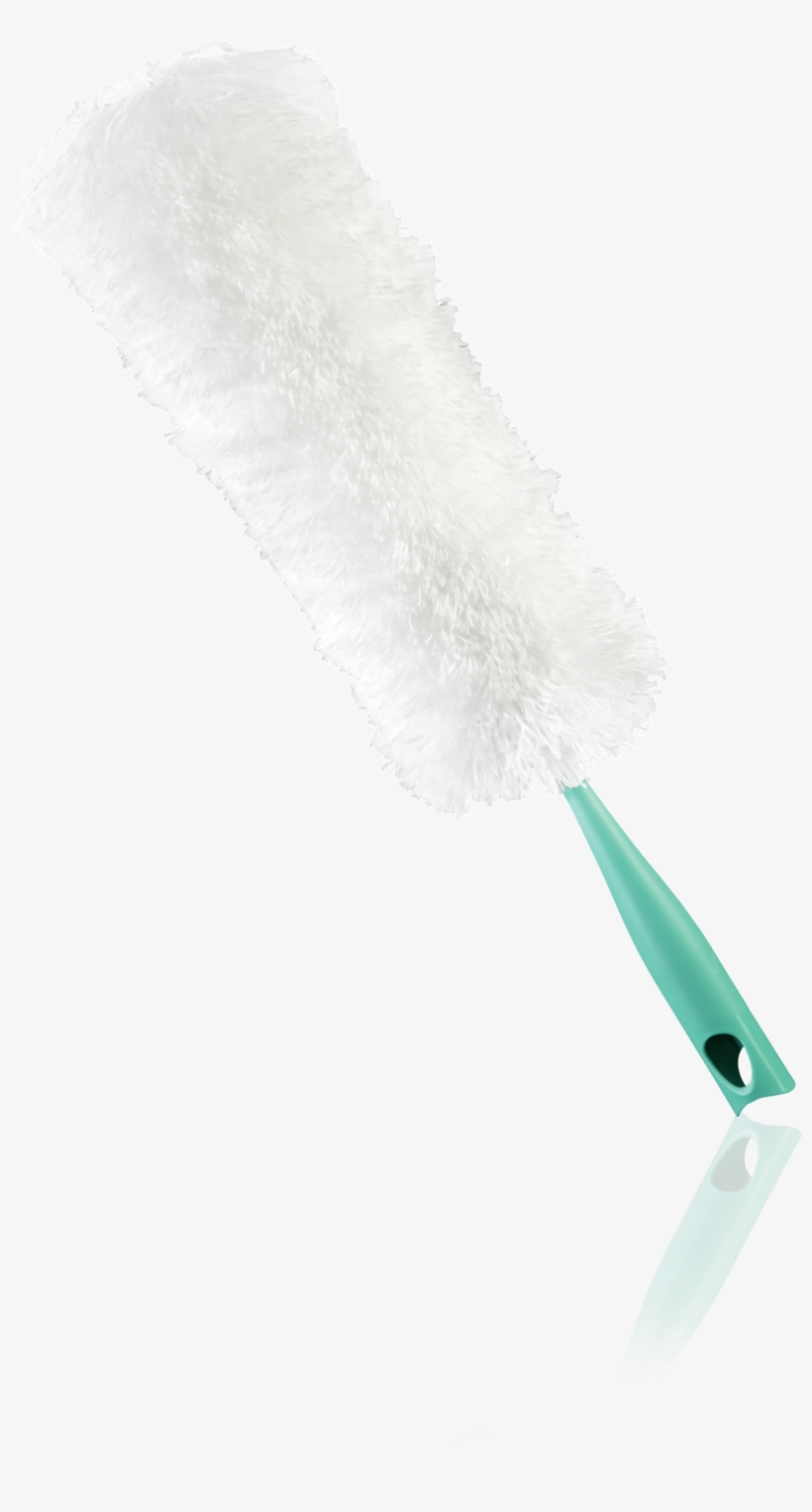 Feather Duster Xl - Leifheit Duster Xl Plastic Turquoise,white Cleaning, transparent png #7611366