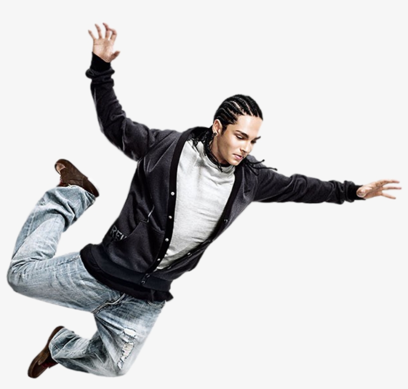 Falling Sticker - Tom Kaulitz Reebok Photoshoot, transparent png #7611603