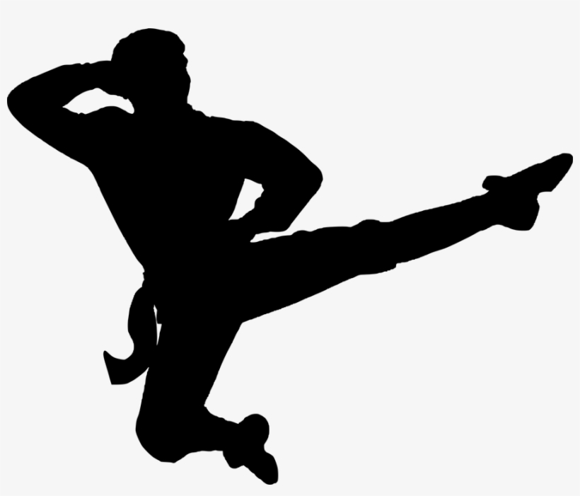 Silhouette, Dancer, Ballet, Man, Costume, Folk, Jumping - Cossack Dancer Silhouette, transparent png #7612023