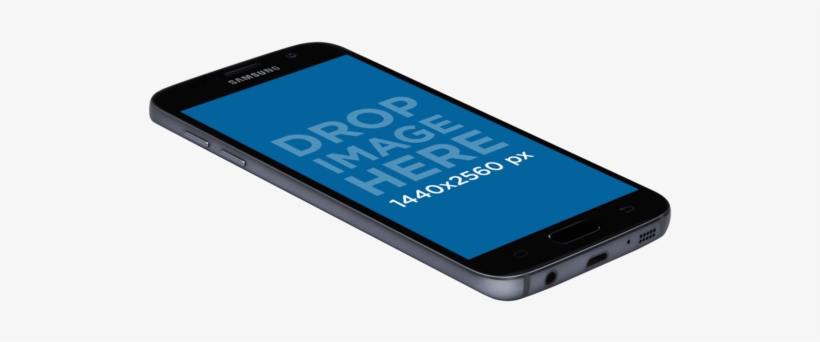 Android Mockup Of A Samsung Galaxy S7 With Transparent, transparent png #7612147
