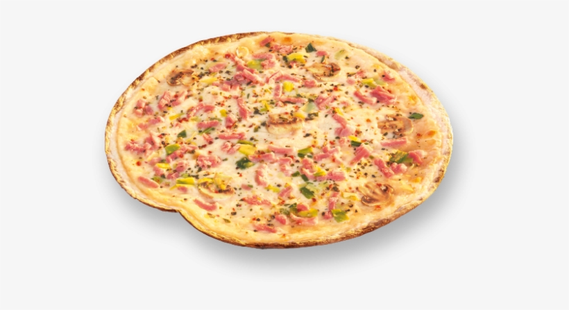 Flambé Tart Deluxe Ham And Leek - Flammkuchen Png, transparent png #7612434