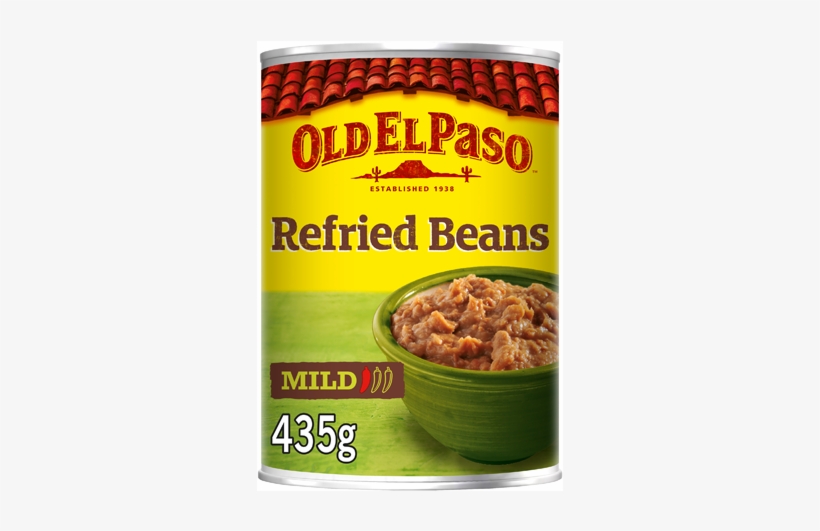 Old El Paso Refried Beans, transparent png #7613002