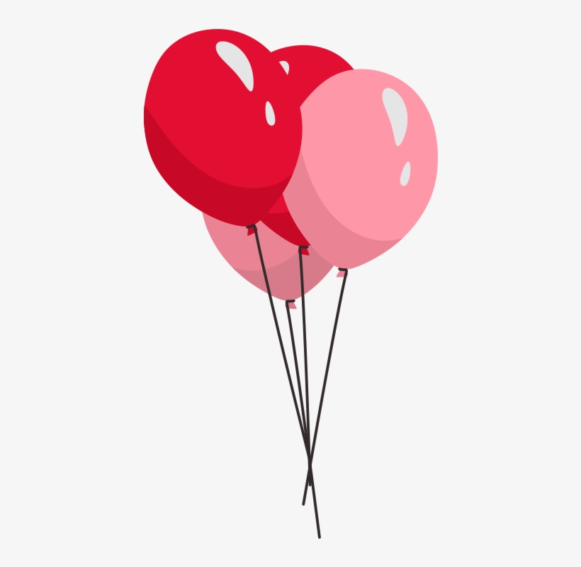 Vector Balloons Png Transparent - Прикольный Доброе Утро Любимая, transparent png #7613202