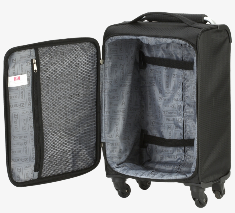 Clipart Freeuse Library Suitcase Transparent Black - Black Open Suitcase Transparent, transparent png #7613270