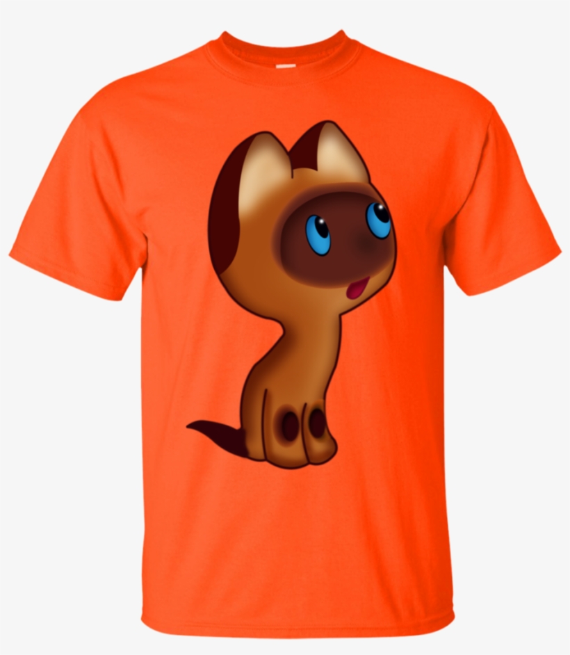 Cute Kitty T-shirt - Shirt, transparent png #7613594