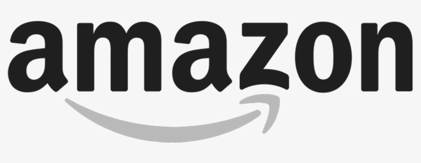 Amazon Logo Greyscale - Amazon, transparent png #7614081