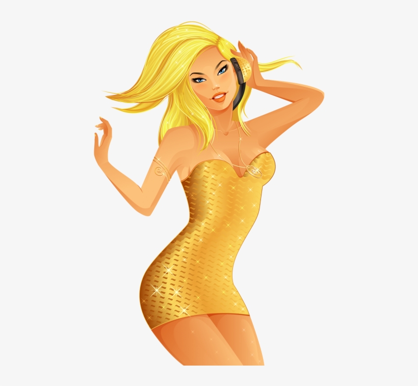 Hot Girl Cartoon Png, transparent png #7614284