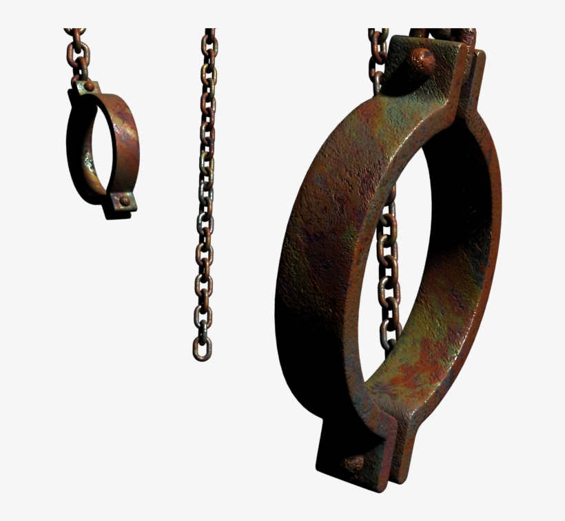 Animated Chain 3d Model - Handcuff Chains Png, transparent png #7614518