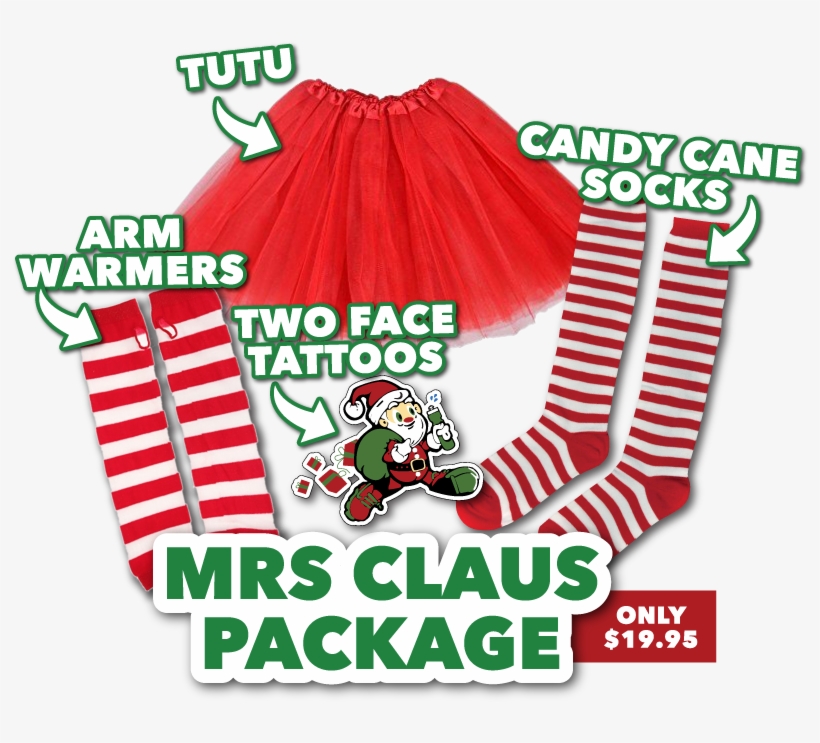 Claus Package - Christmas Stocking, transparent png #7615949
