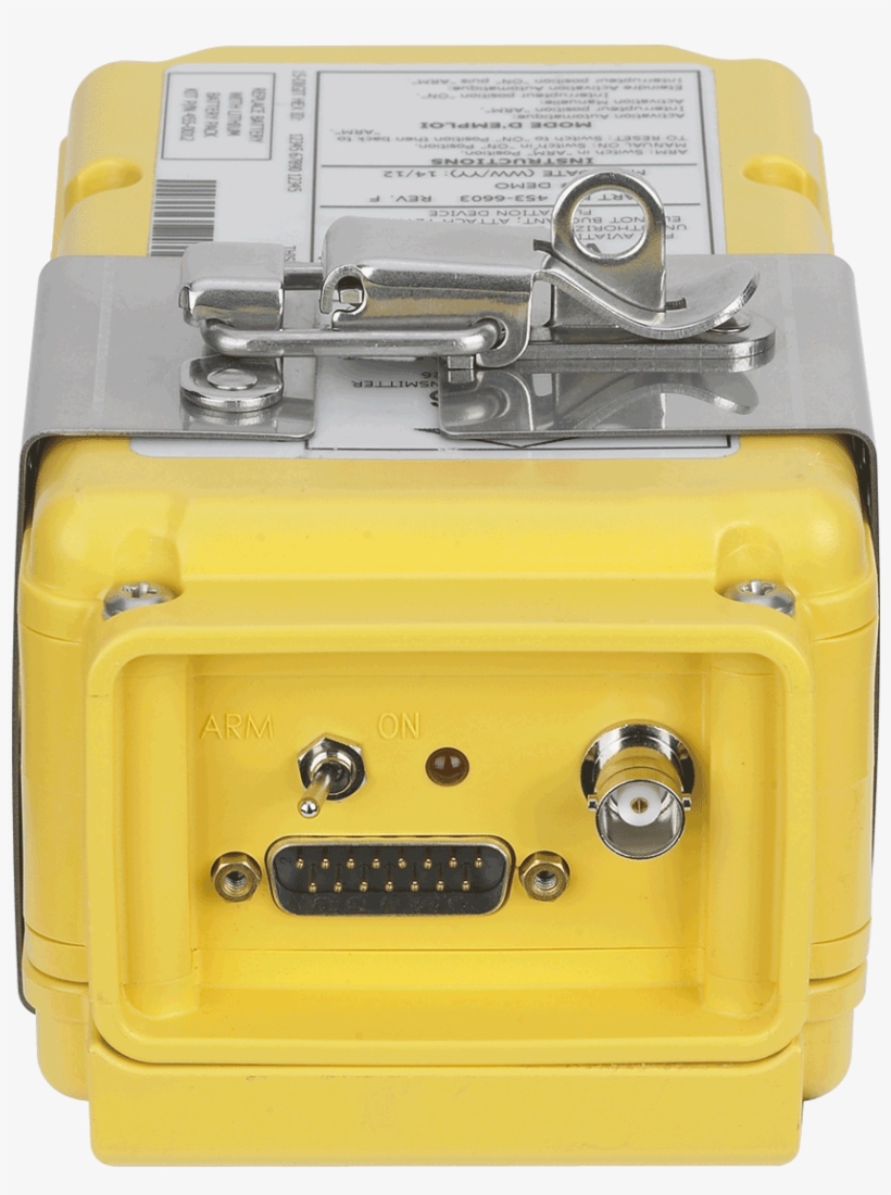 Me 406 Elt Front Top View - Kannad Elt 406, transparent png #7615988