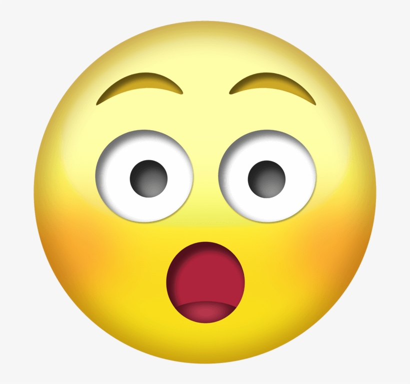 Wow Emoji Png Transparent - Smiley, transparent png #7616963