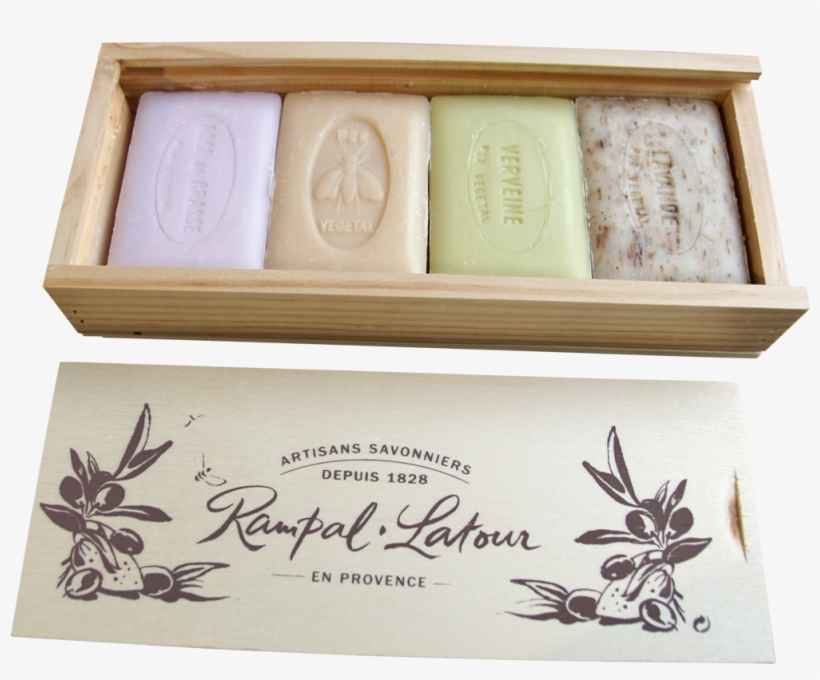 Plumier En Bois De 4 Savonnettes Parfumées De 100 G - Calligraphy, transparent png #7617259