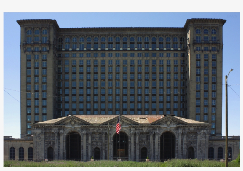 Ford Acquires Iconic Railway Station For Its Future - Michigan Central Station, transparent png #7617606