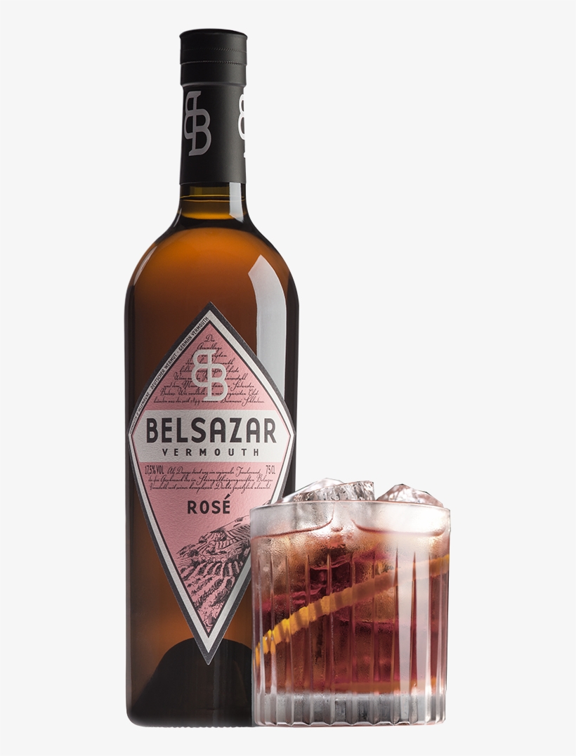 The Secret To Our Belsazar Vermouth Is That We Use - Glass Bottle, transparent png #7617677