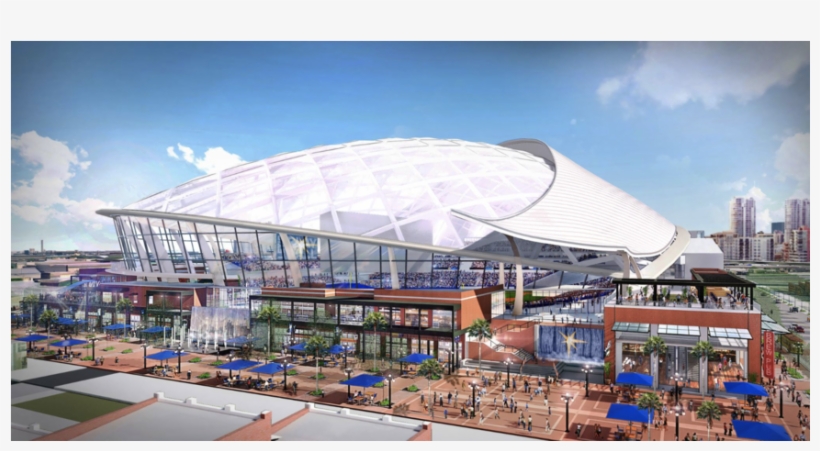 Another Collapsed Stadium Deal Raises Questions About - Ybor City Rays Stadium, transparent png #7617818