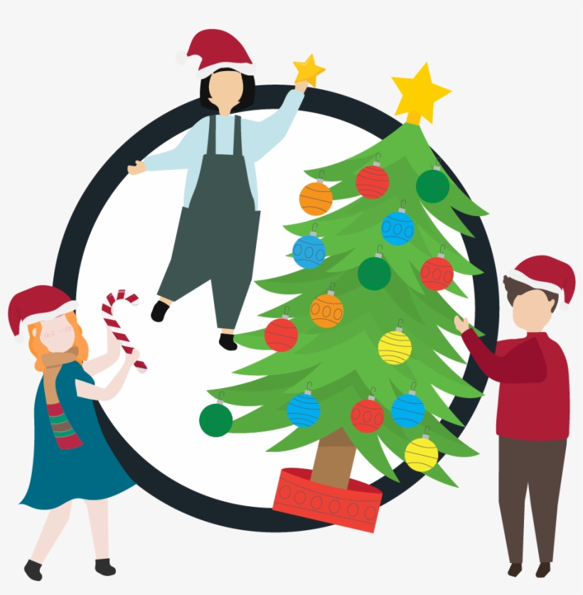 New Year Celebrations With Everyone - Illustration, transparent png #7617986