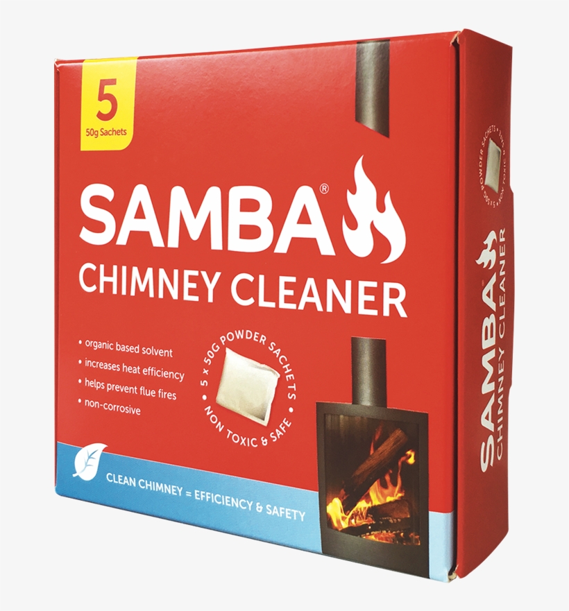 Samba Chimney Cleaner Sachets - Box, transparent png #7618169