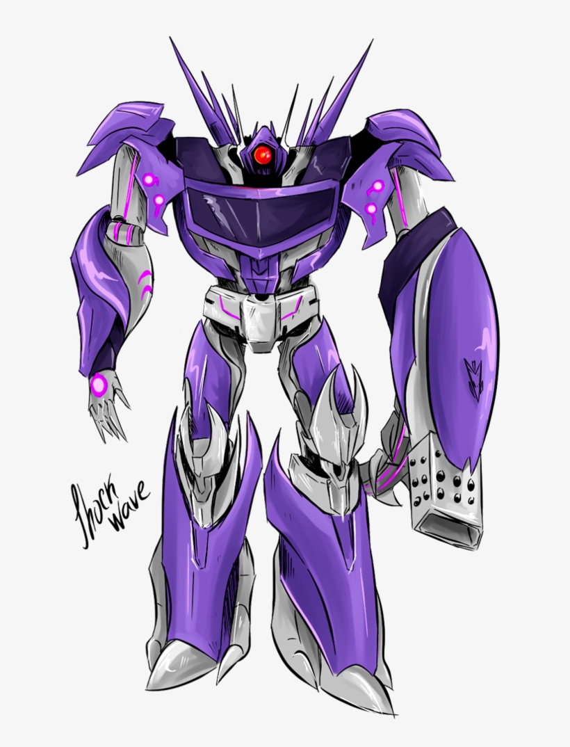 Transformers Prime Shockwave Render, transparent png #7618301