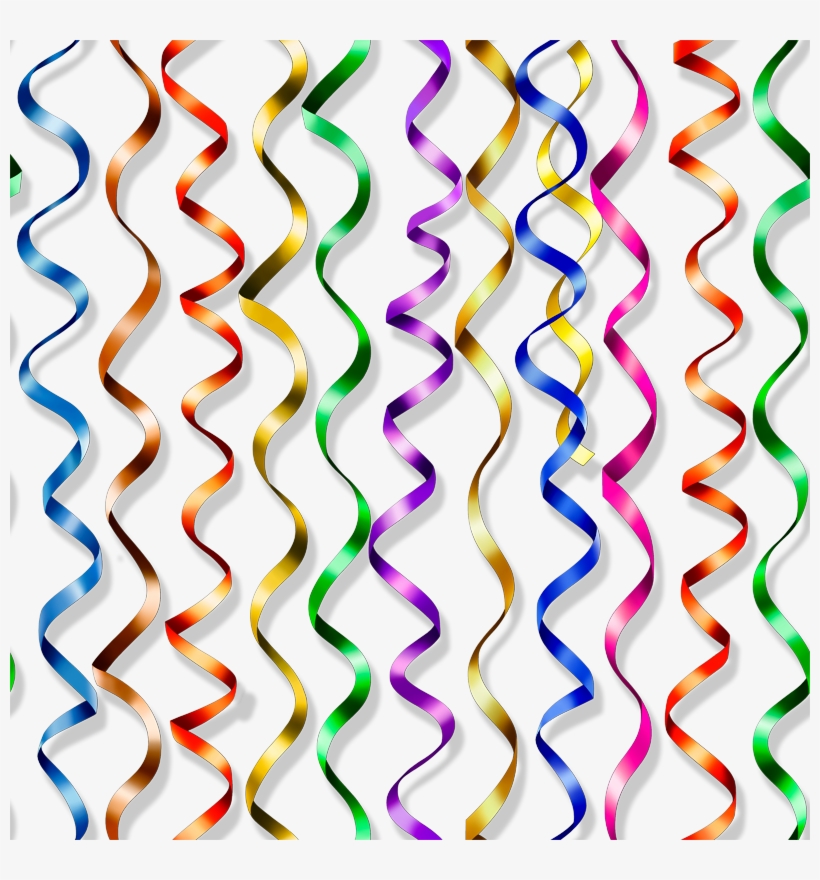 Serpentinas Em Png - Efeitos De Carnaval Png - Free Transparent PNG  Download - PNGkey