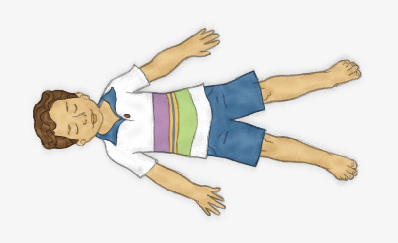 Pose To Help Children Calm Angry Feelings - Illustration, transparent png #7618734