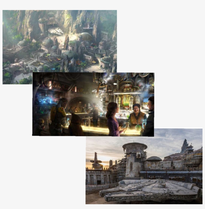 Upload - Disney World Star Wars Galaxies Edge, transparent png #7619571