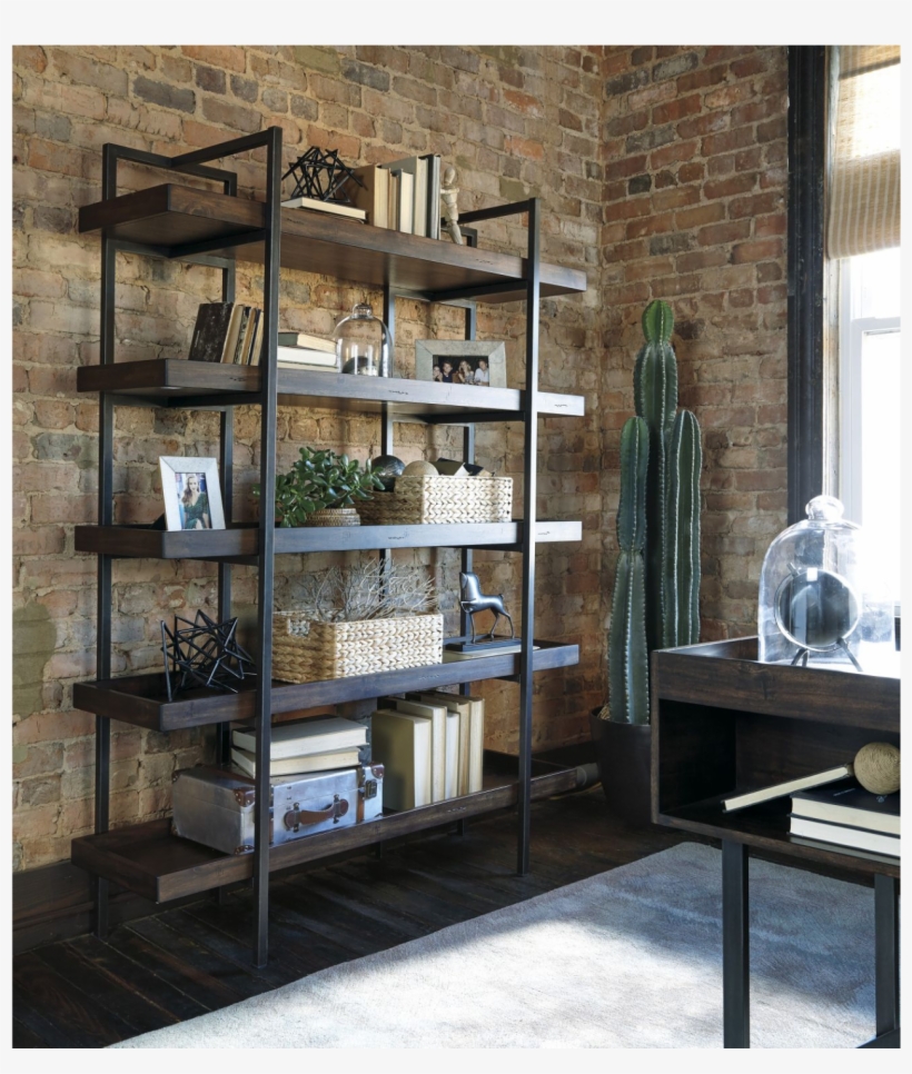 This Ashley Bookcase Makes A Great First Impression - Strathmore Bookcase, transparent png #7619734