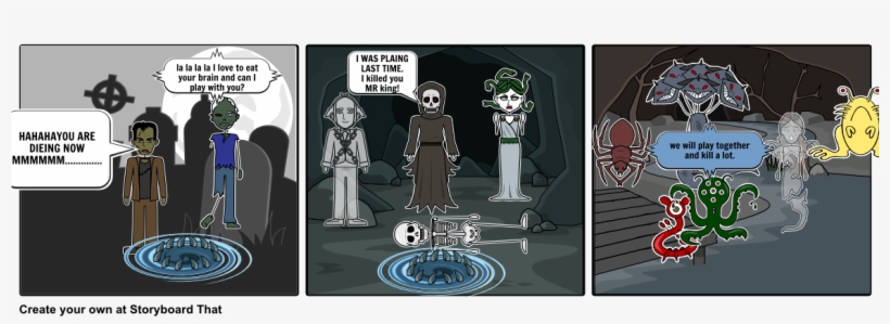 Scary Friten Monster Cave - Cartoon, transparent png #7620025