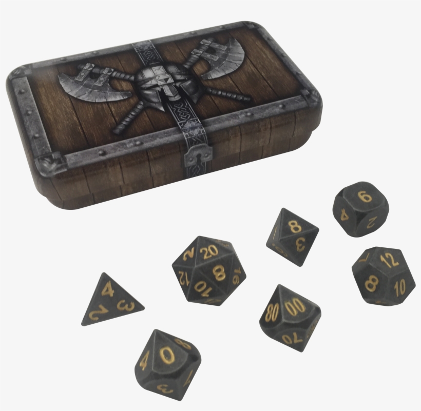 Dwarven Chest With Hunger Of The Ancients - Dice Military Color, transparent png #7620372