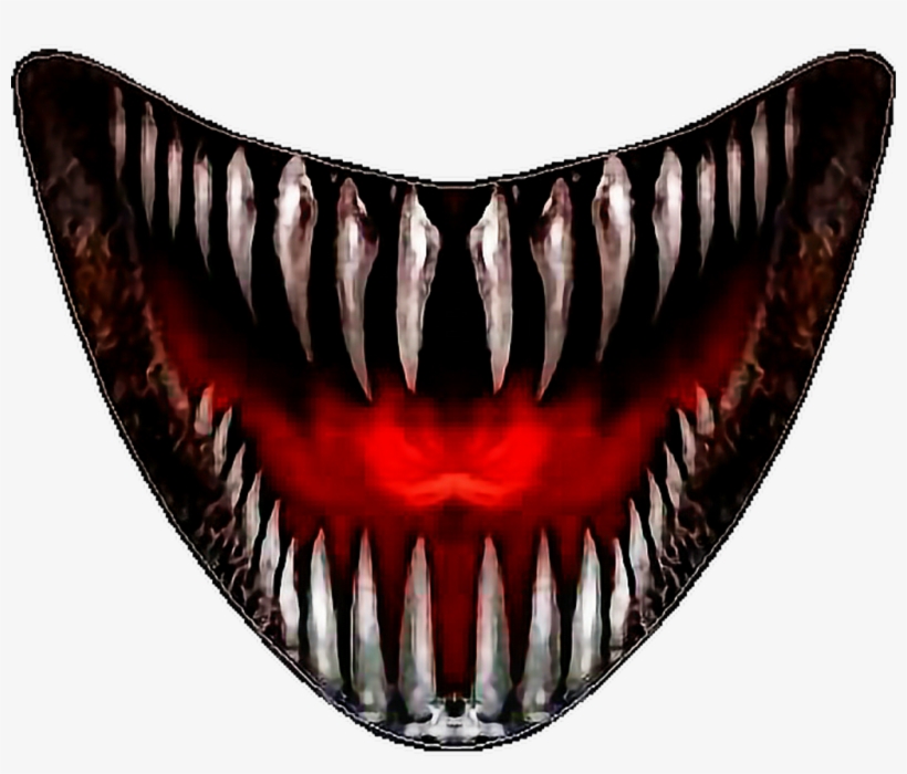 Teeth Mouth Lips Scary Monster Halloween Blade Teeth - Scary Mouth, transparent png #7620613