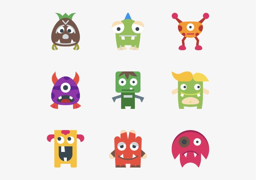 Monster - Cartoon, transparent png #7620658