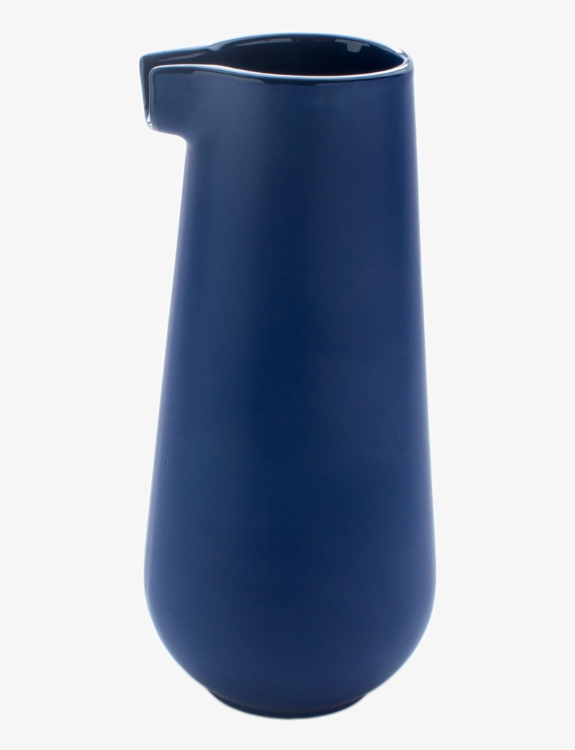 Pitcher Deep Blue - Vase, transparent png #7620983