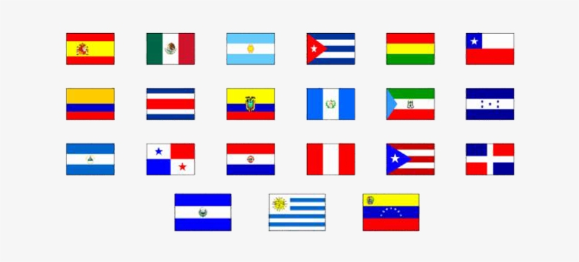 Latinoamerica Banderas Png - Flags Of South America, transparent png #7621366