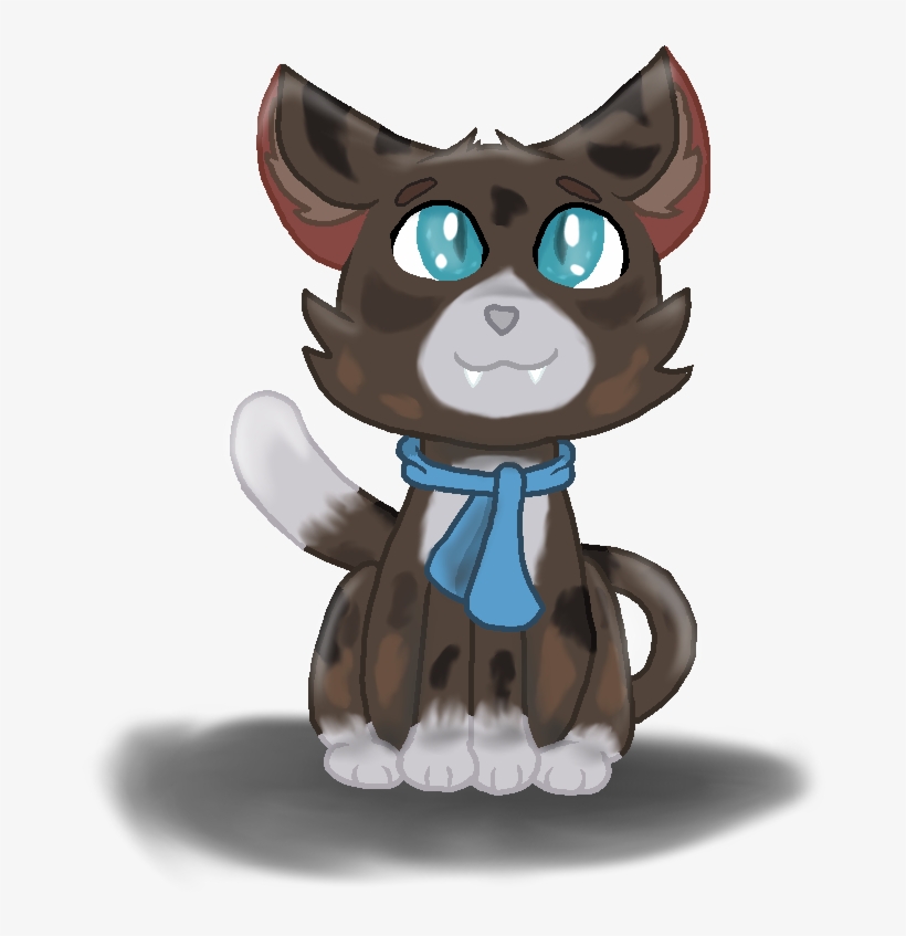 “i Finally Got Around To Drawing My Cattails Oc As - Cartoon, transparent png #7621409