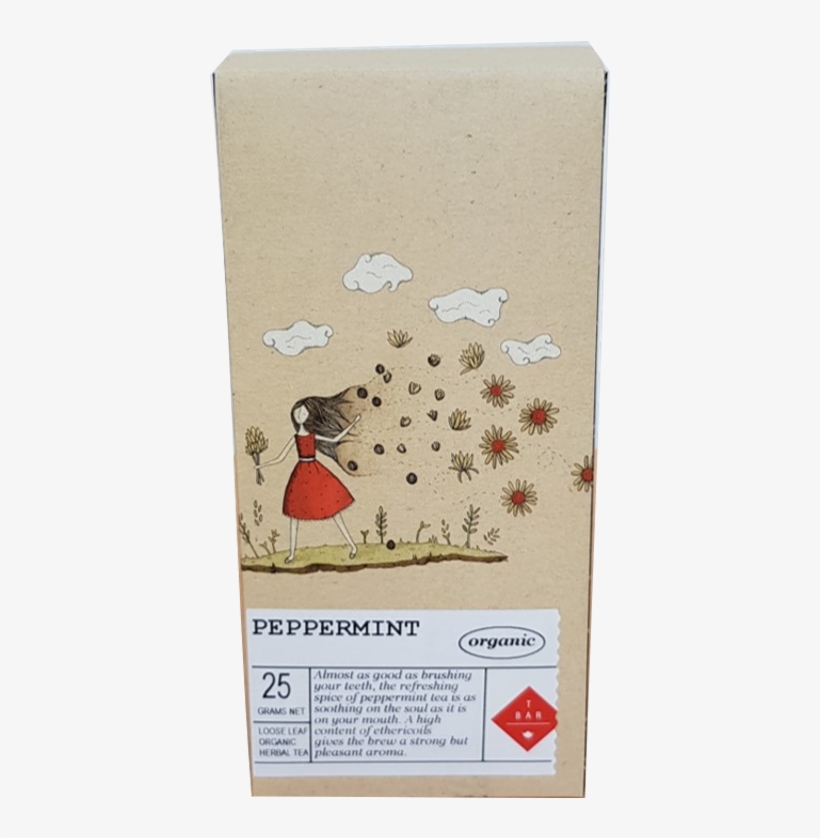 Organic Peppermint Loose Leaf 25g - Cartoon, transparent png #7621720