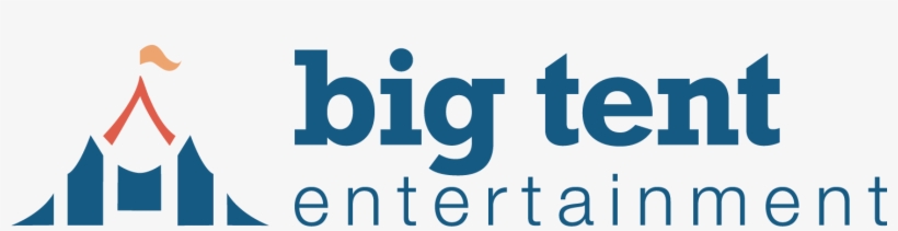 Logo Big Tent Entertainment - Graphic Design, transparent png #7622123
