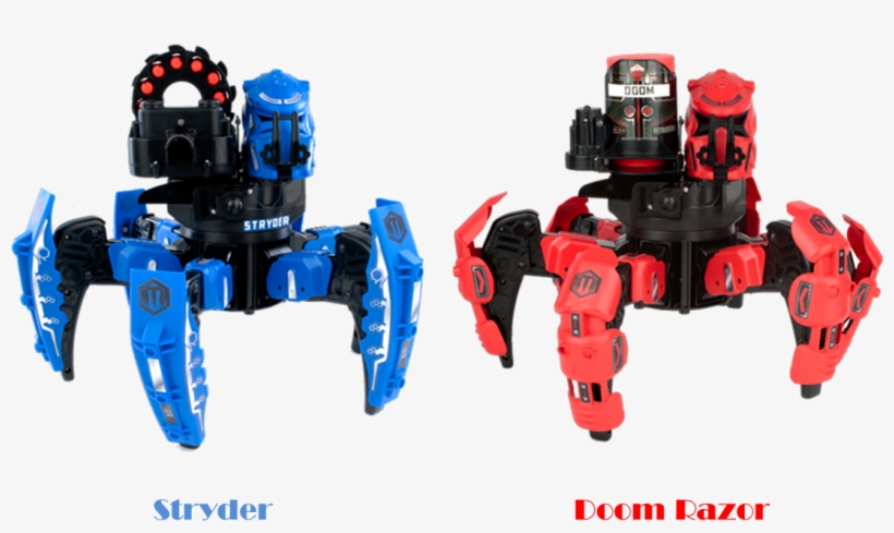 The Blue Stryder That My Boys Had Comes With Snypa - Attacknid Combat Creatures, transparent png #7622431