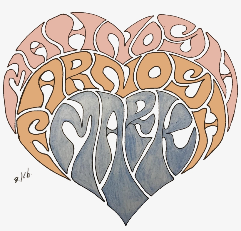 Mahnosh Farnosh Mark Heart - Illustration, transparent png #7622664