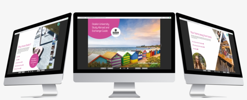 Deakin Brochure Mock Up Copy - Mockup, transparent png #7622803