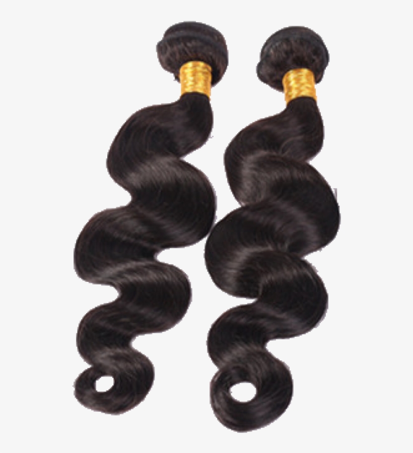 Peruvian Body Wave Hair Natural Black 7a 16,16 Inches - Hair Bundles Transparent Background, transparent png #7622838