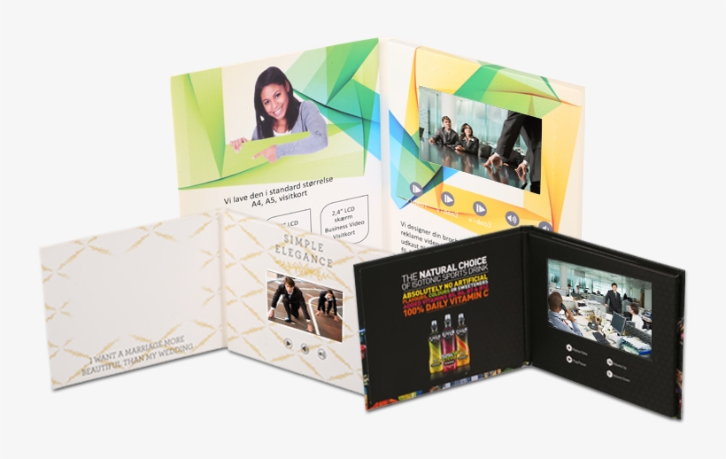 Video Brochures - Graphic Design, transparent png #7622937