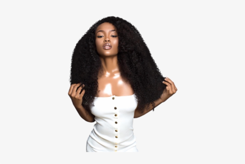 Any 3 Bundles With Free Frontal - Png Hair Bundle Model Transparent, transparent png #7622978