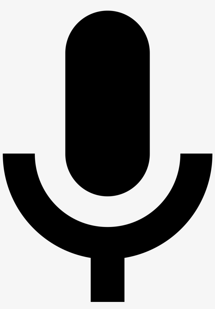 Download - Google Microphone Icon Png, transparent png #7623289