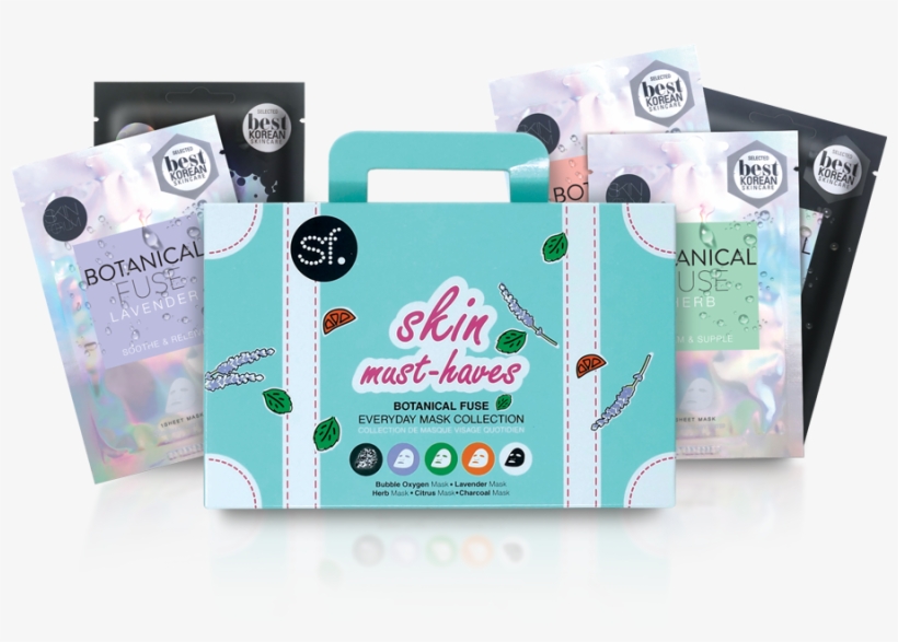 Botanical Fuse Mask Set - Mask, transparent png #7623492