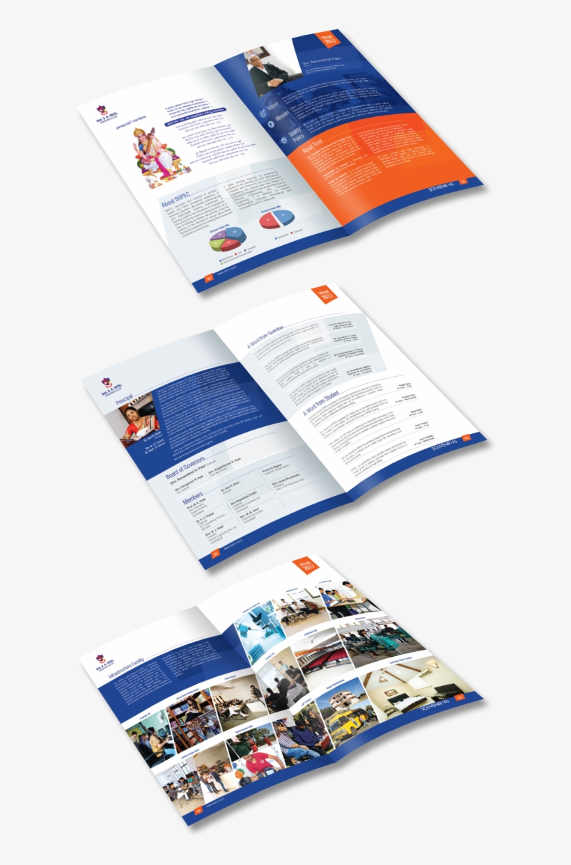 College And Campus Brochures Design - Brochure, transparent png #7623634