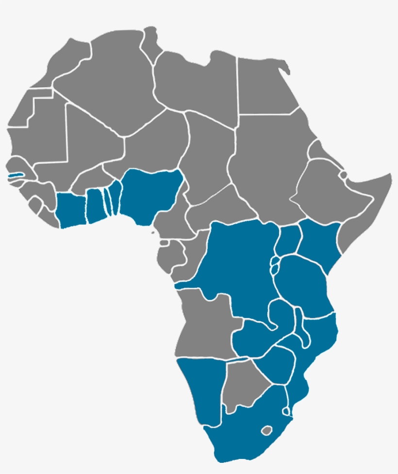 Original Size Is 962 × 1064 Pixels - Black Map Africa, transparent png #7623808