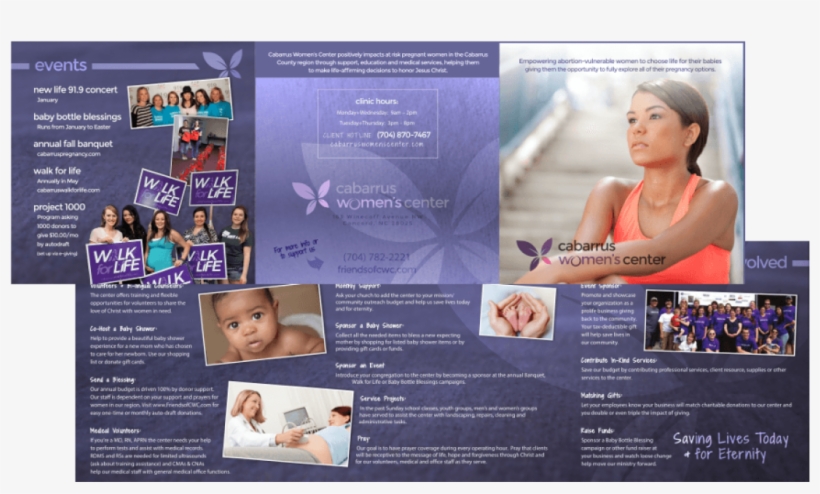 Pregnancy Center Client Brochure, transparent png #7624022